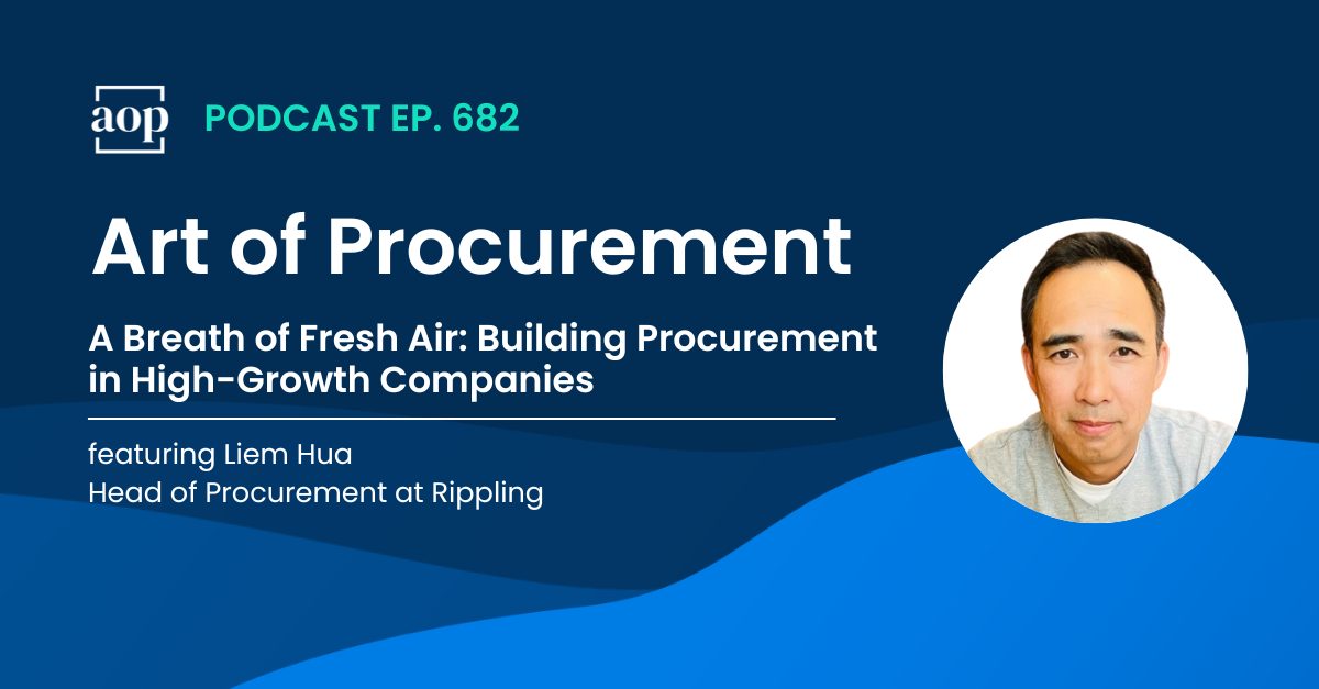 A Breath of Fresh Air: Building Procurement in High-Growth Companies