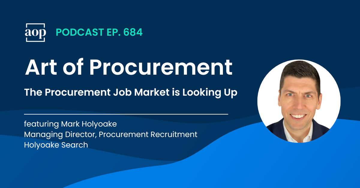 The Procurement Job Market is Looking Up