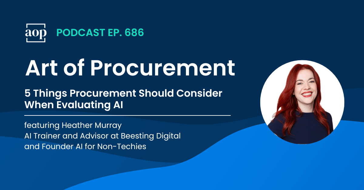 5 Things Procurement Should Consider When Evaluating AI