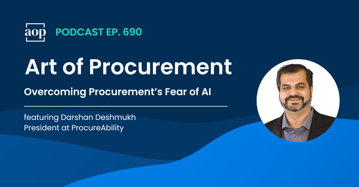 Overcoming Procurement’s Fear of AI