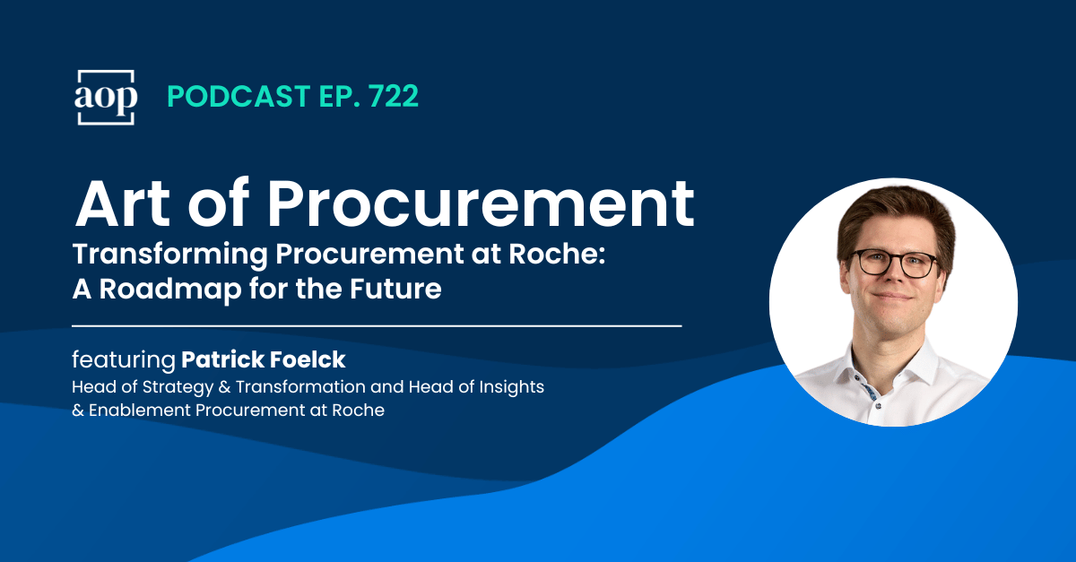 Transforming Procurement at Roche: A Roadmap for the Future