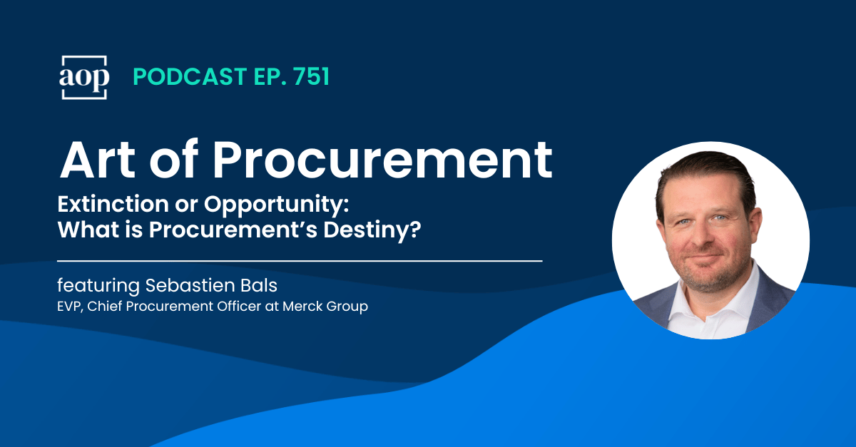 Extinction or Opportunity: What is Procurement’s Destiny?