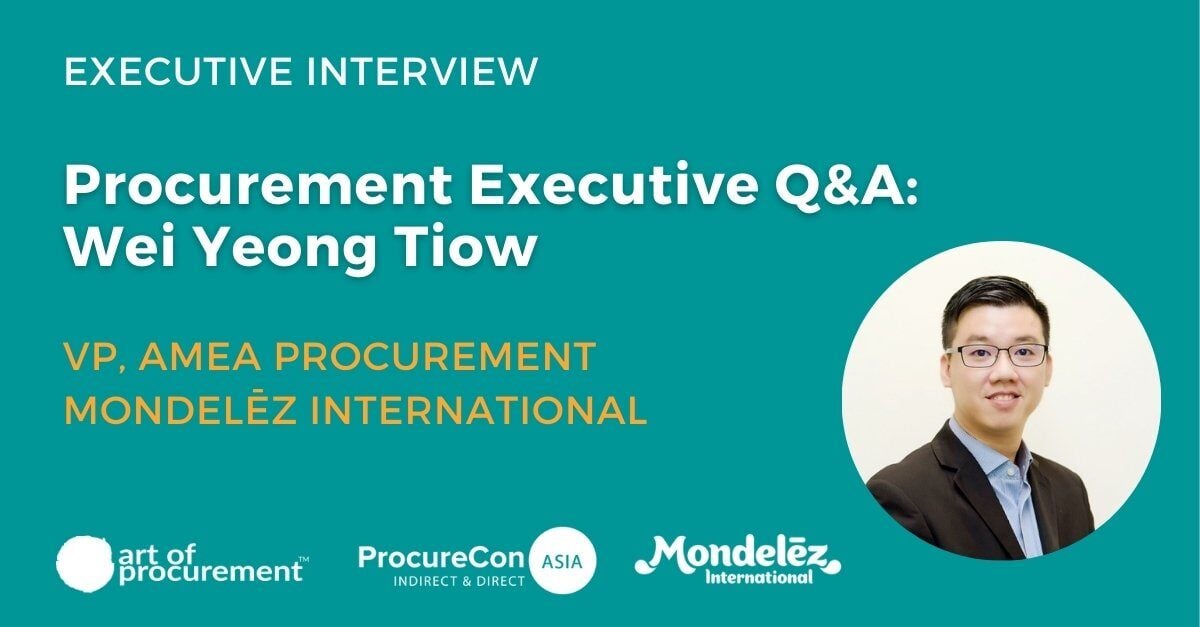 Procurement Executive Q&A: Wei Yeong Tiow