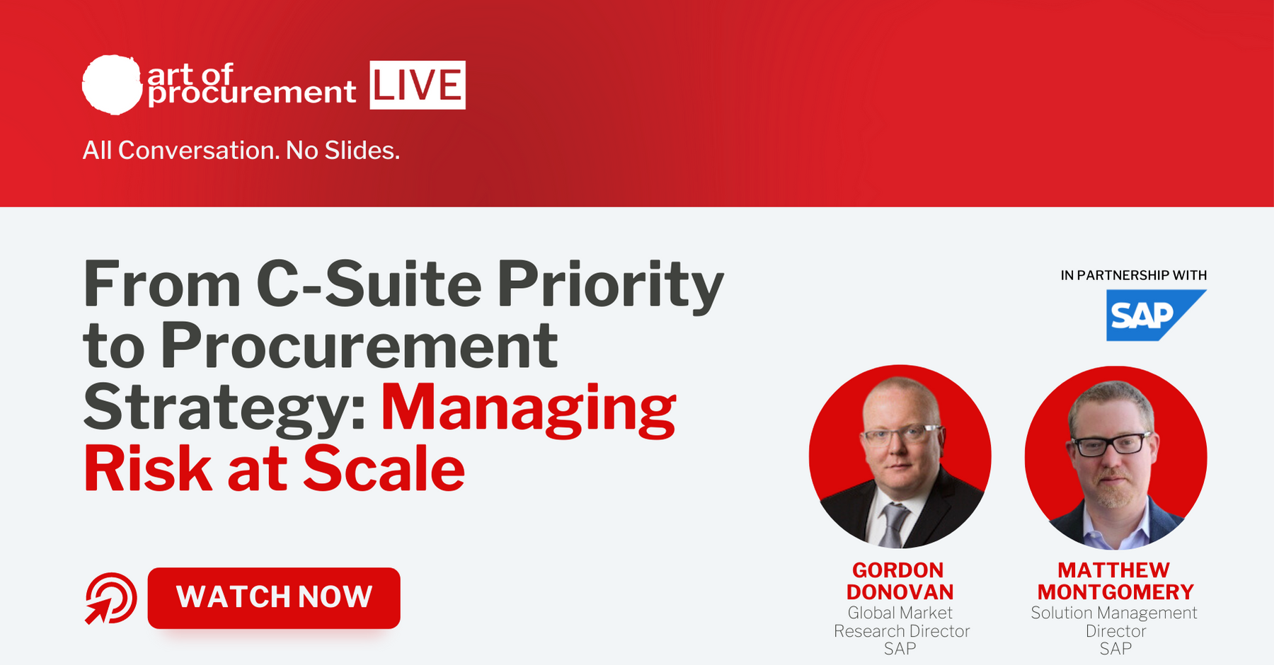 From C-Suite Priority to Procurement Strategy: Managing Risk at Scale