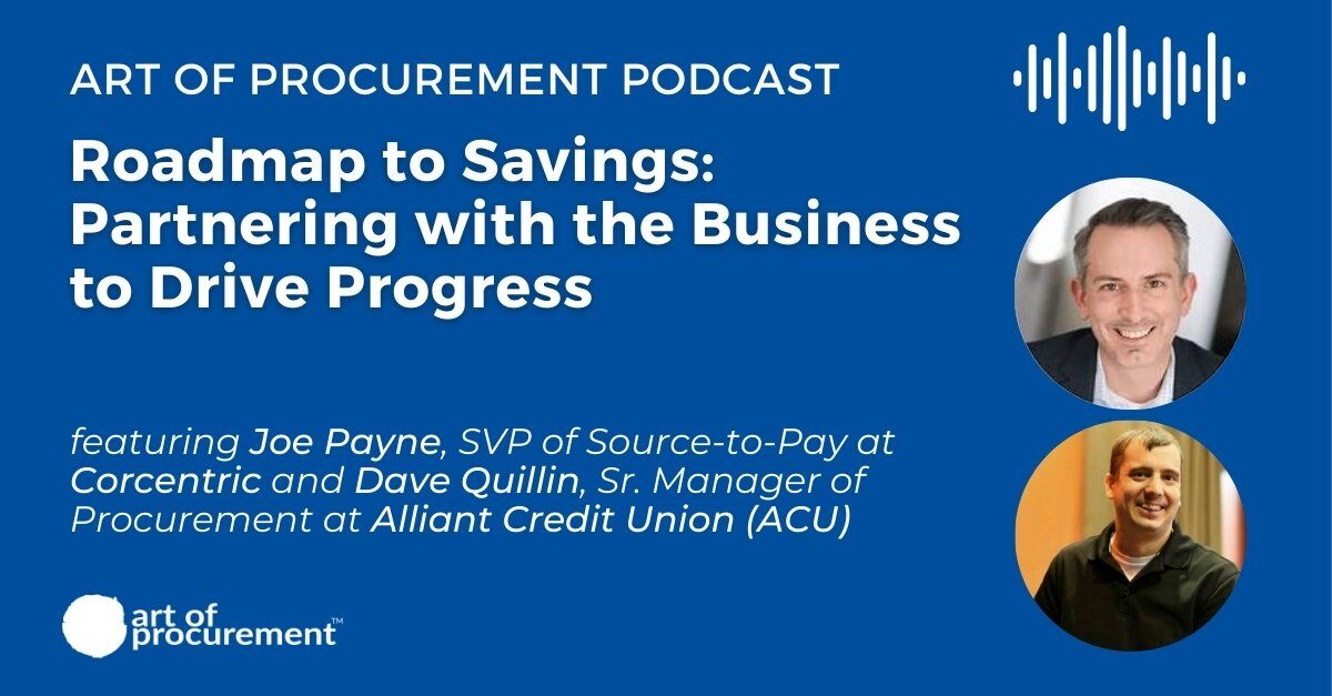 Roadmap to Savings: Partnering with the Business to Drive Progress