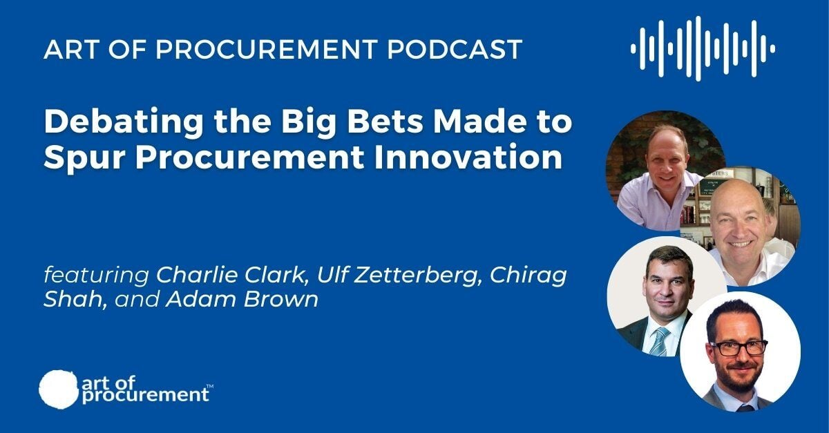 Debating the Big Bets Made to Spur Procurement Innovation