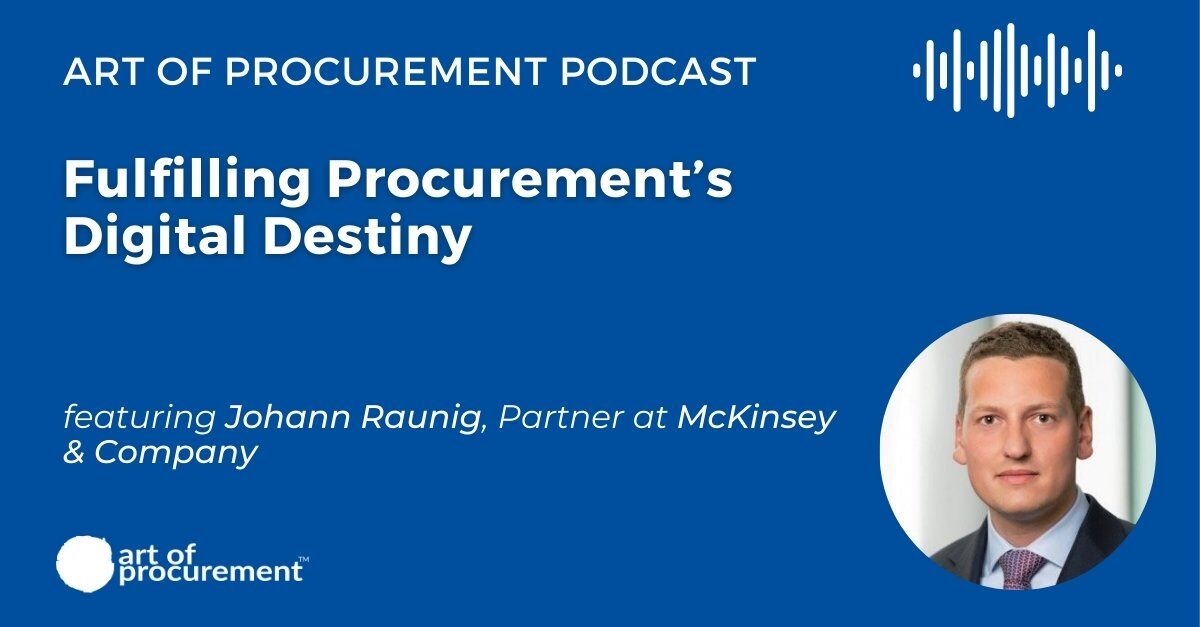 Fulfilling Procurement’s Digital Destiny