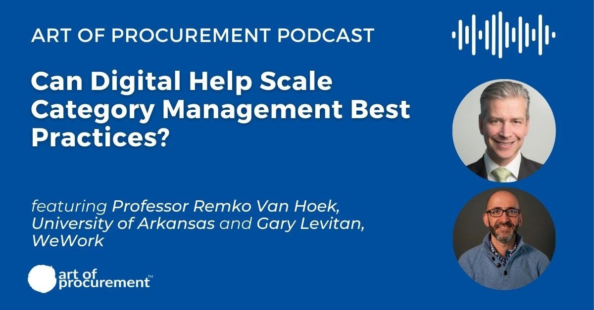 Can Digital Help Scale Category Management Best Practices?