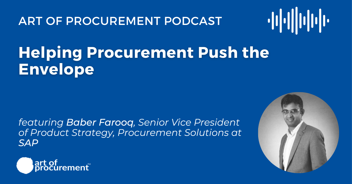 Helping Procurement Push the Envelope