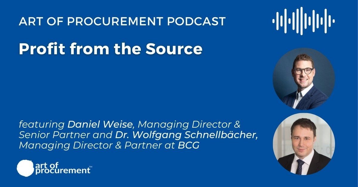 Profit from the Source w/ Authors Daniel Weise and Dr. Wolfgang Schnellbächer