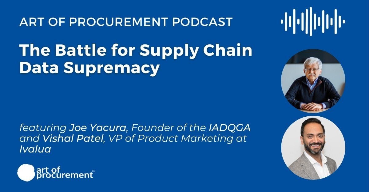 The Battle for Supply Chain Data Supremacy