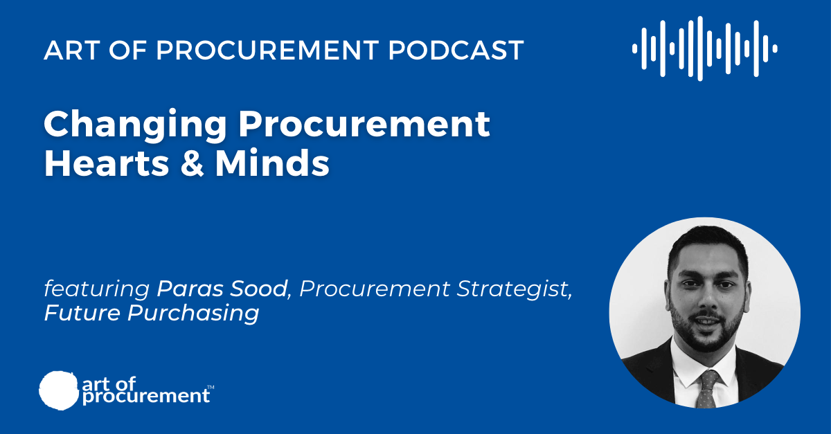 Changing Procurement Hearts & Minds