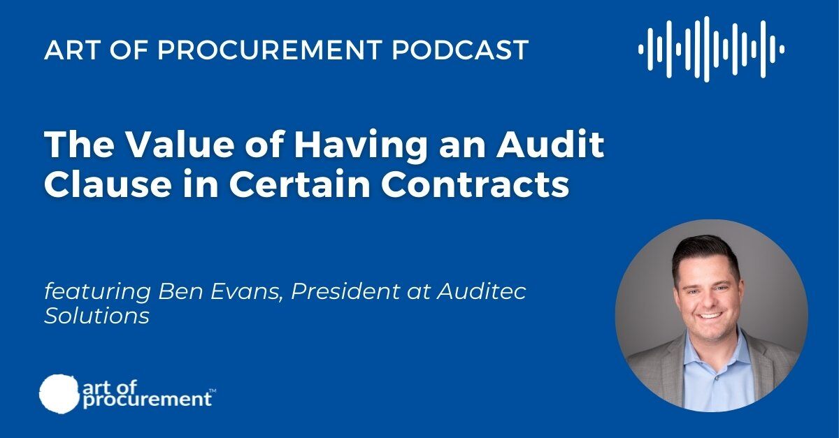 The Value of Having an Audit Clause in Certain Contracts