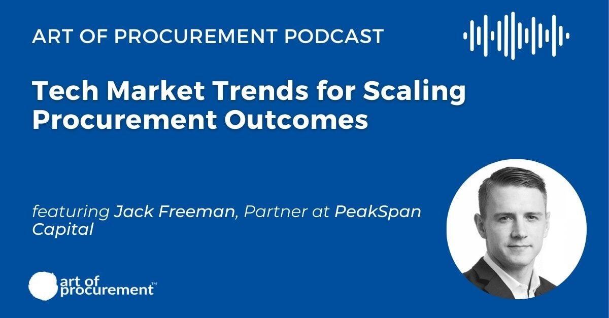 Tech Market Trends for Scaling Procurement Outcomes