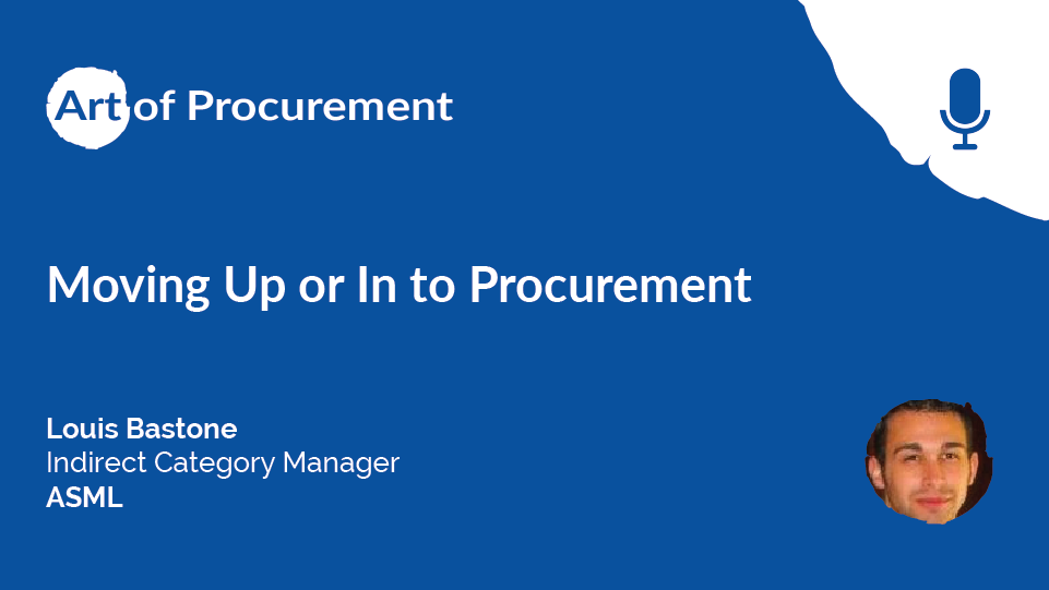 Moving Up or In to Procurement