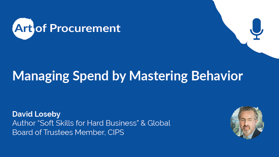 Managing Spend by Mastering Behavior