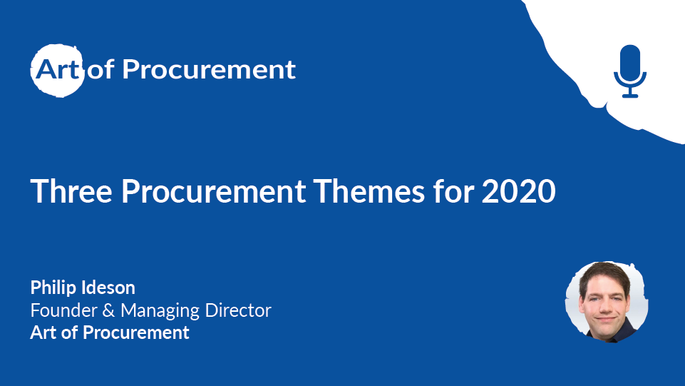 Three Procurement Themes for 2020