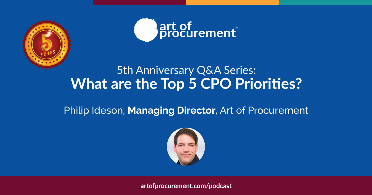 Q&A Series – What are the Top 5 CPO Priorities?