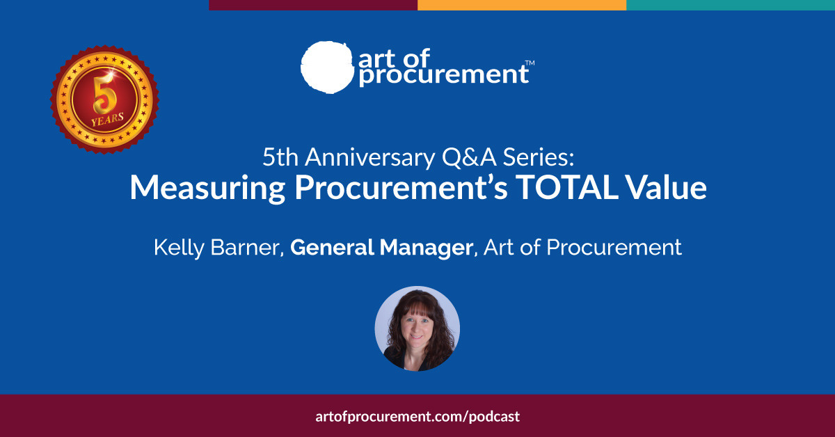 Q&A Series – Measuring Procurement’s TOTAL Value