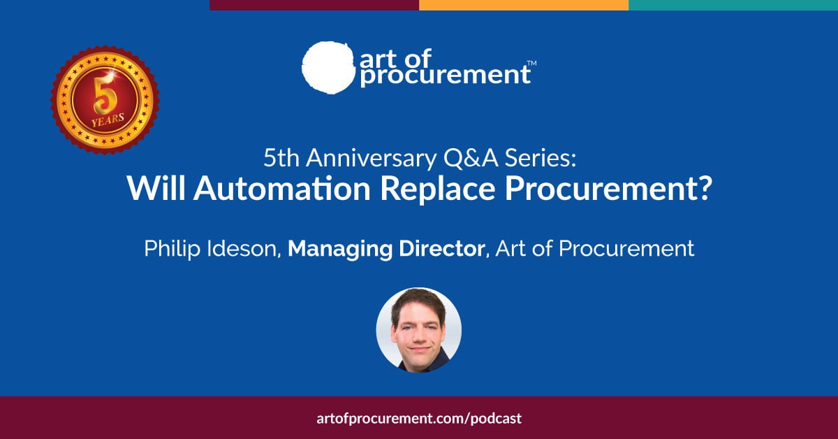 Q&A Series – Will Automation Replace Procurement?