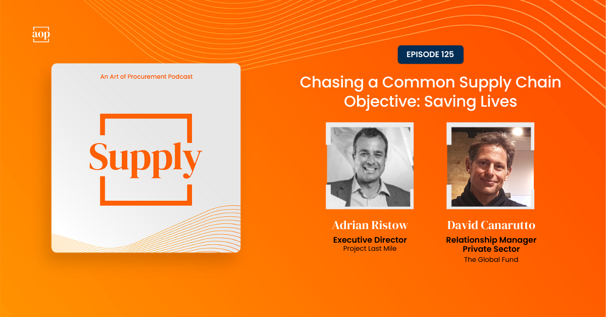 Chasing a Common Supply Chain Objective: Saving Lives