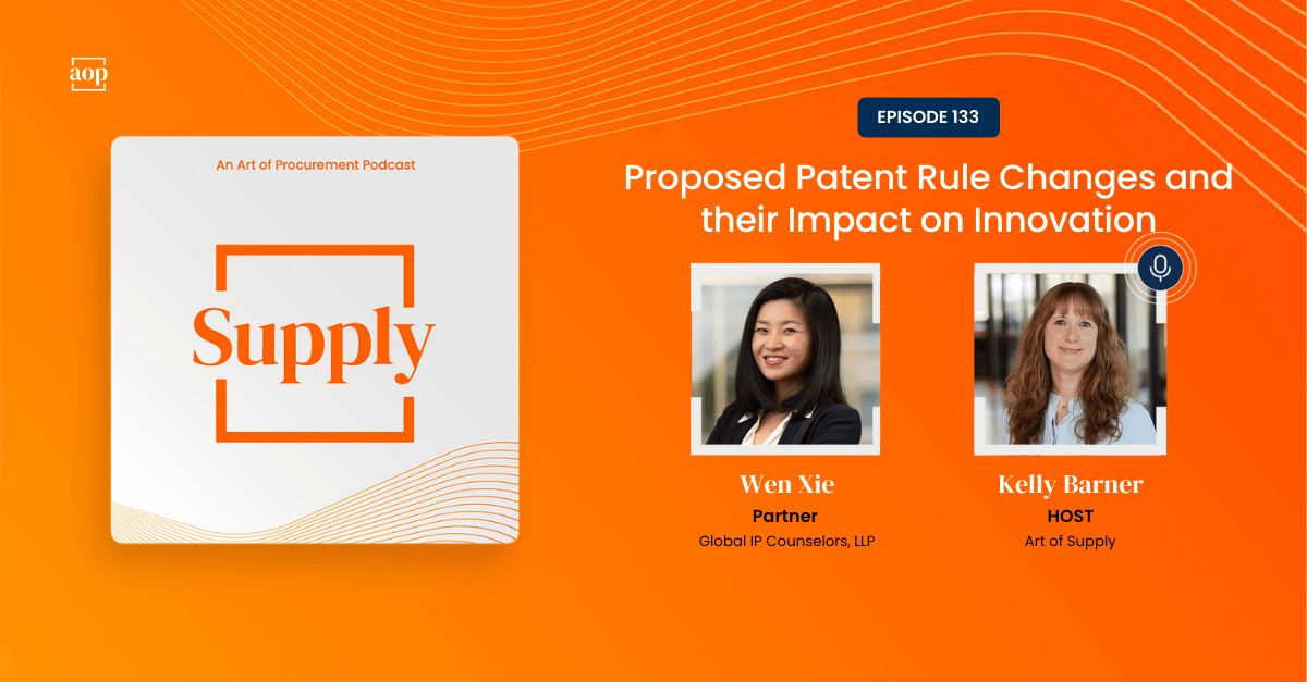 Proposed Patent Rule Changes and their Impact on Innovation w/ Wen Xie