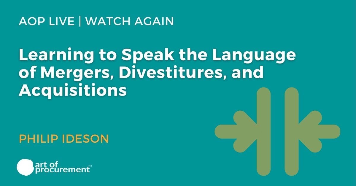 Learning to Speak the Language of Mergers, Divestitures, and Acquisitions