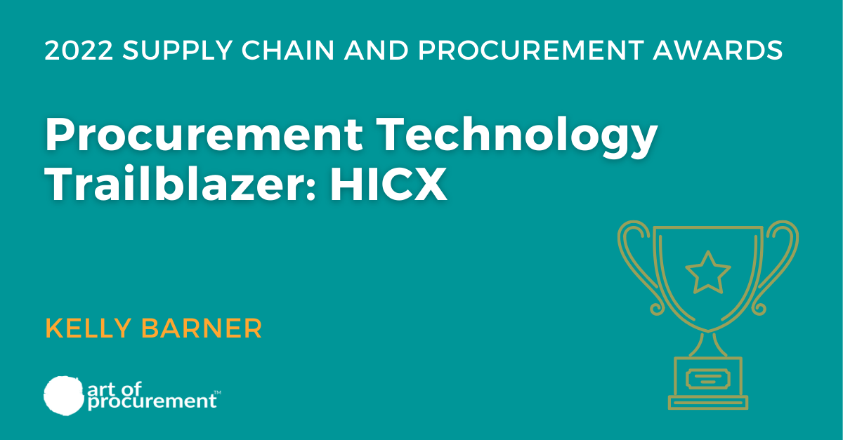 Procurement Technology Trailblazer: HICX