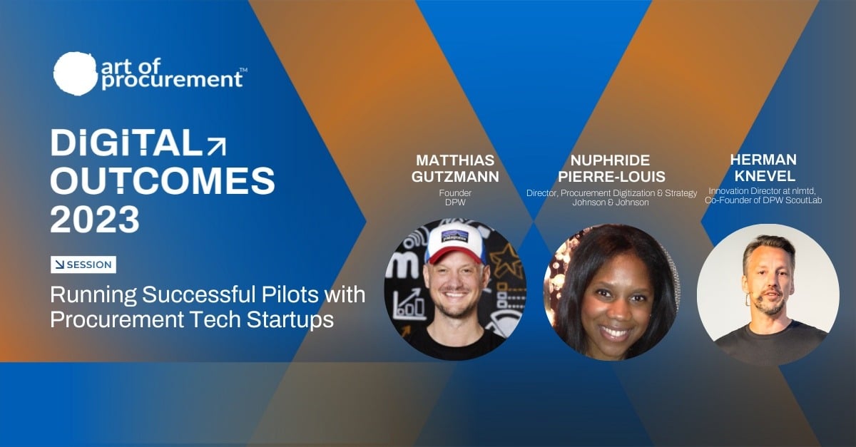 Running Successful Pilots with Procurement Tech Startups