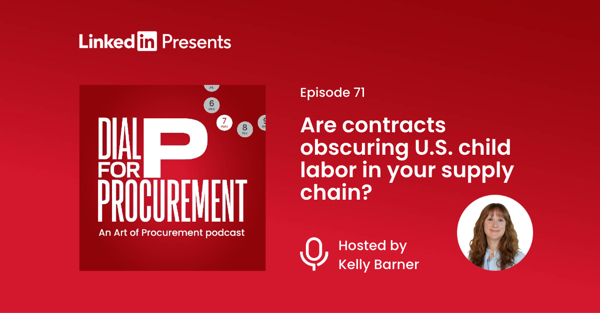 Are contracts obscuring U.S. child labor in your supply chain?