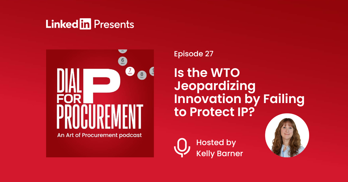 Is the WTO Jeopardizing Innovation by Failing to Protect IP?