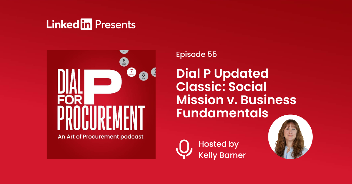 Dial P Updated Classic: Social Mission v. Business Fundamentals