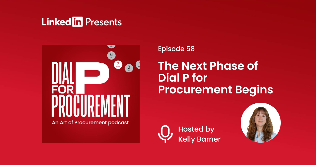 The Next Phase of Dial P for Procurement Begins