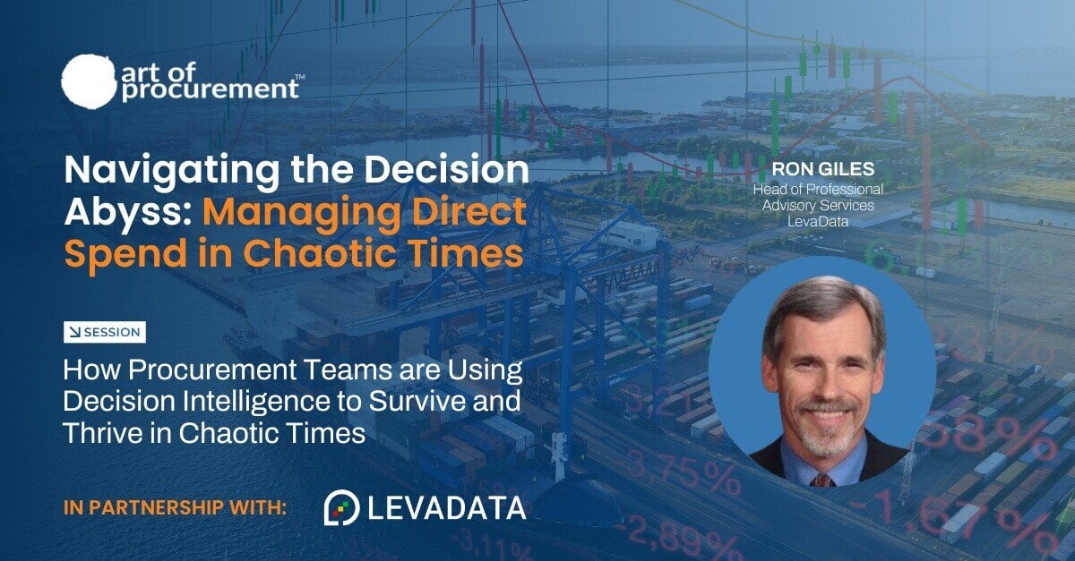 How Procurement Teams are Using Decision Intelligence to Survive and Thrive in Chaotic Times