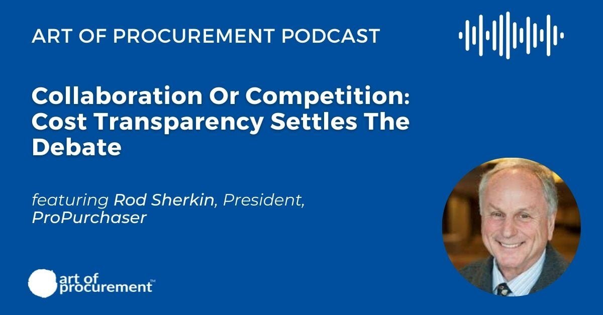 Collaboration or Competition: Cost Transparency Settles the Debate w/ Rod Sherkin