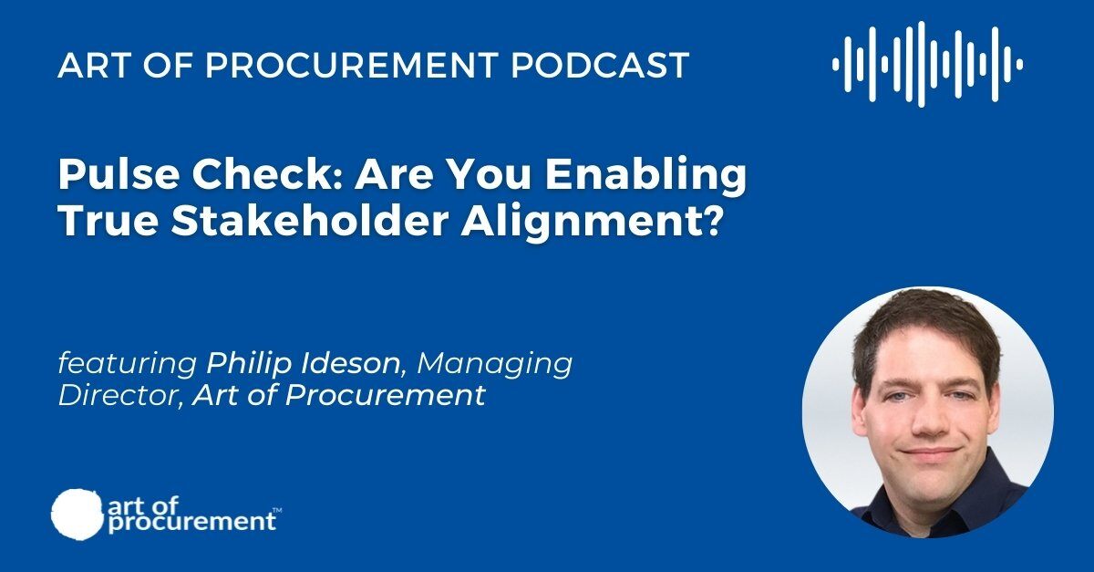 Pulse Check: Are You Enabling True Stakeholder Alignment?