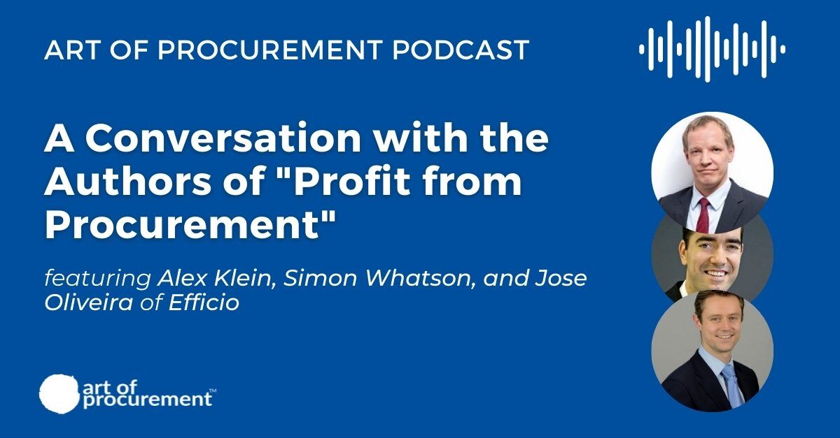 A Conversation with the Authors of ‘Profit From Procurement’