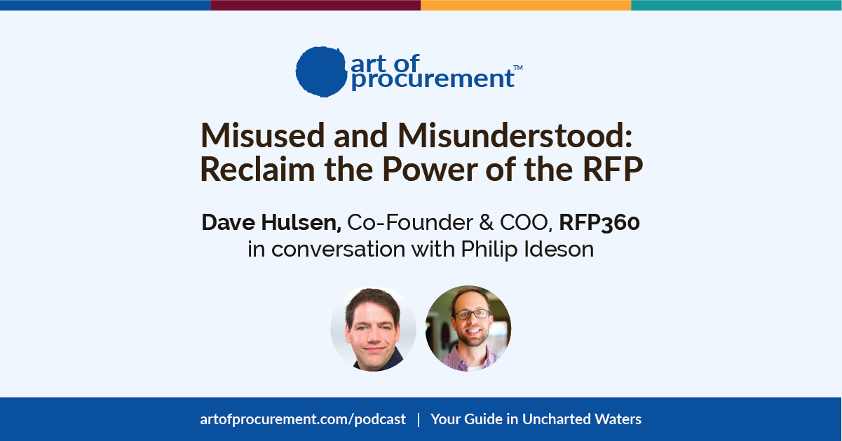 Misused and Misunderstood: Reclaim the Power of the RFP