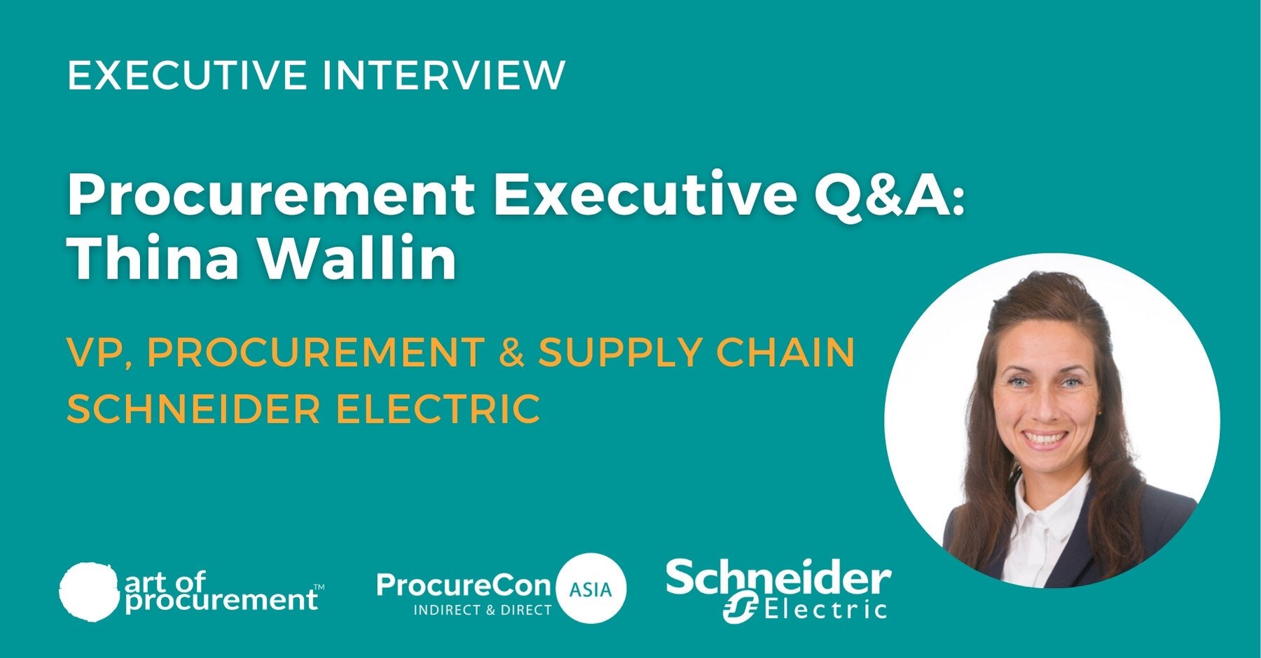 Procurement Executive Q&A: Thina Wallin