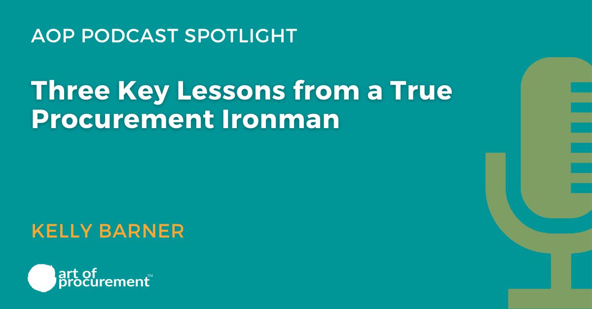 Three Key Lessons from a True Procurement Ironman