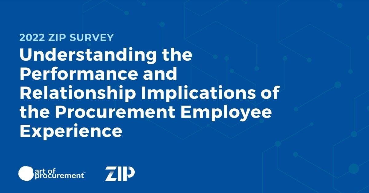 How does the employee experience affect procurement’s impact?