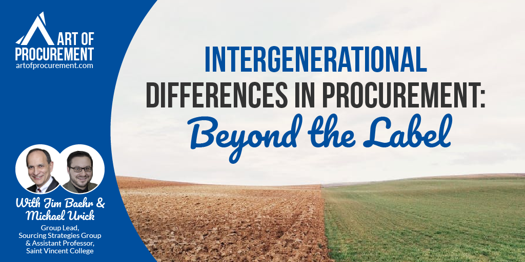 Intergenerational Differences in Procurement: Beyond the Label