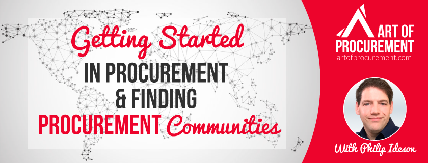 Getting Started in Procurement and Finding Procurement Communities