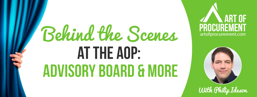 Behind the Scenes – Advisory Board & More