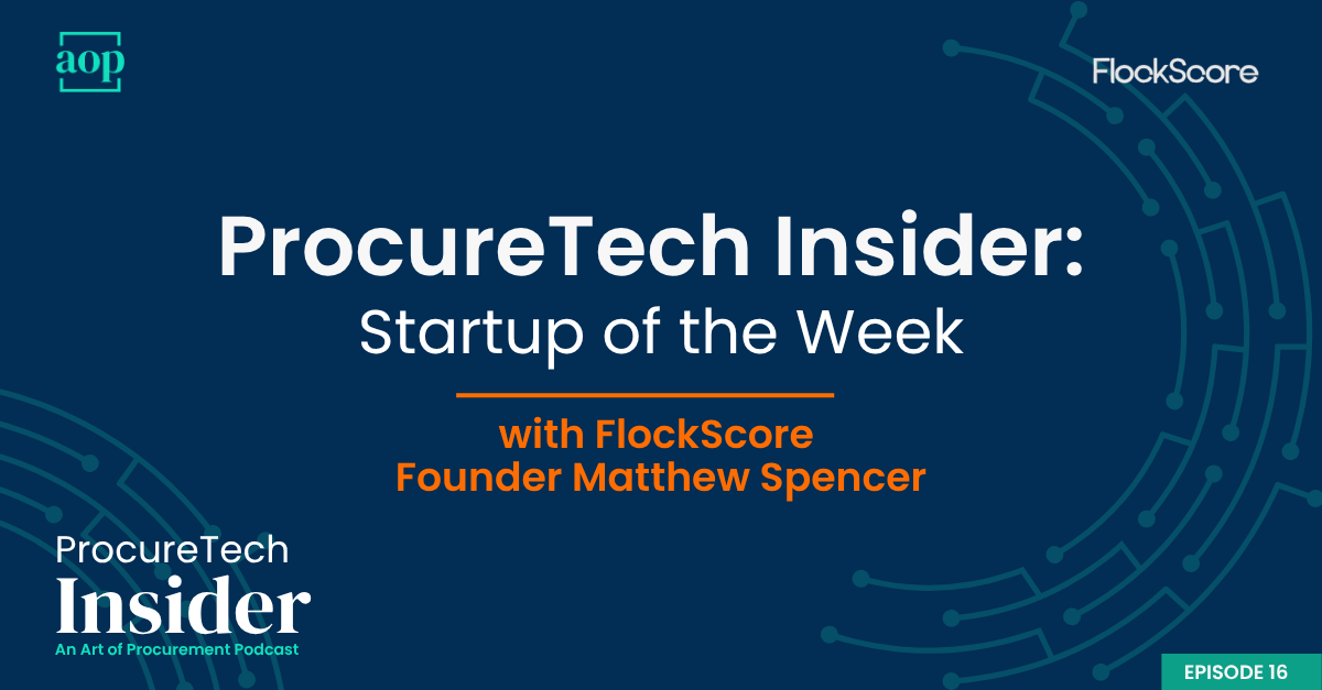 Startup of the Week: FlockScore
