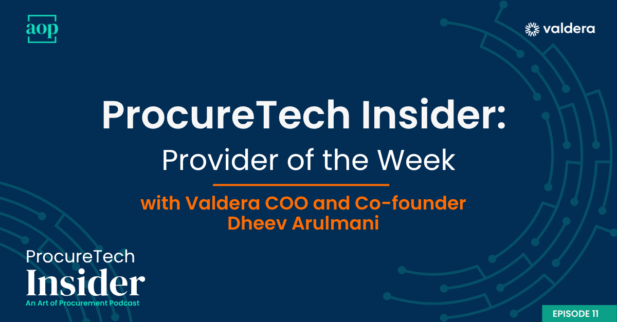 Provider of the Week: Valdera