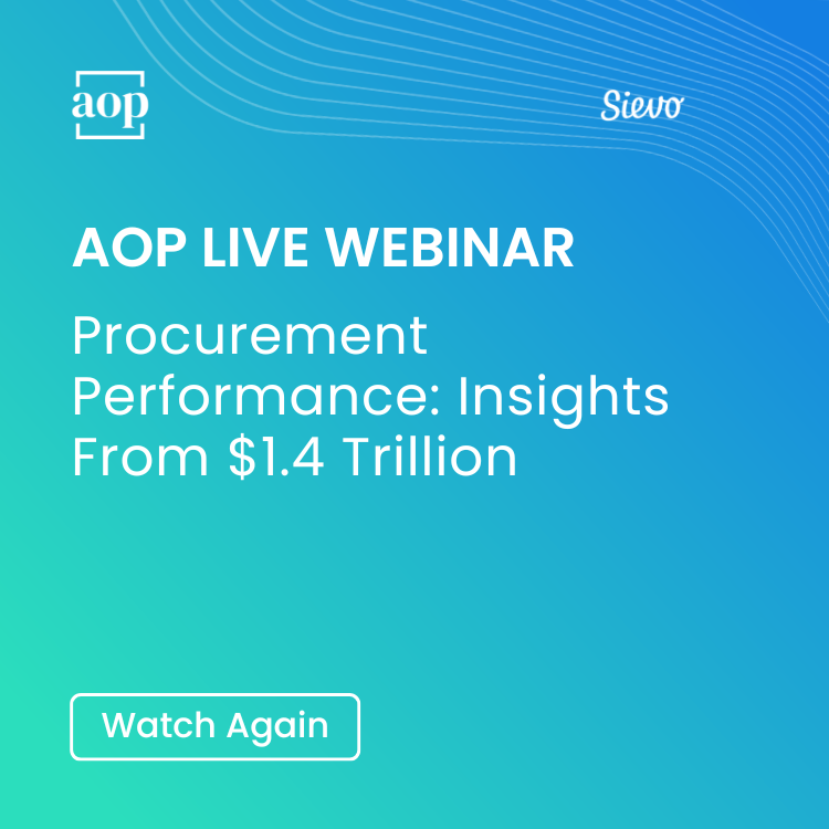 Procurement Performance Insights From $1.4 Trillion