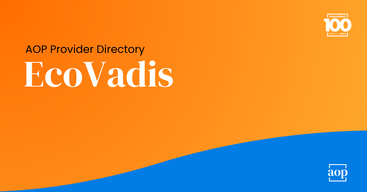 Providers Page - EcoVadis