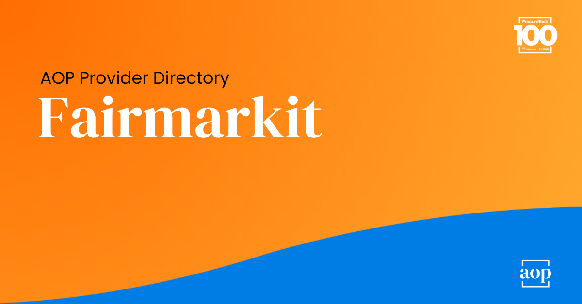 Providers Page - Fairmarkit