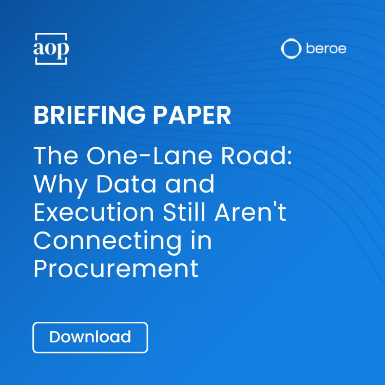 The One-Lane Road Why Data and Execution Still Arent Connecting in Procurement